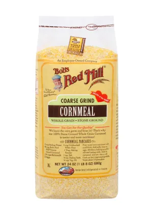 Bob's Red Mill Cornmeal Coarse, 24 Ounce (Pack of 4)