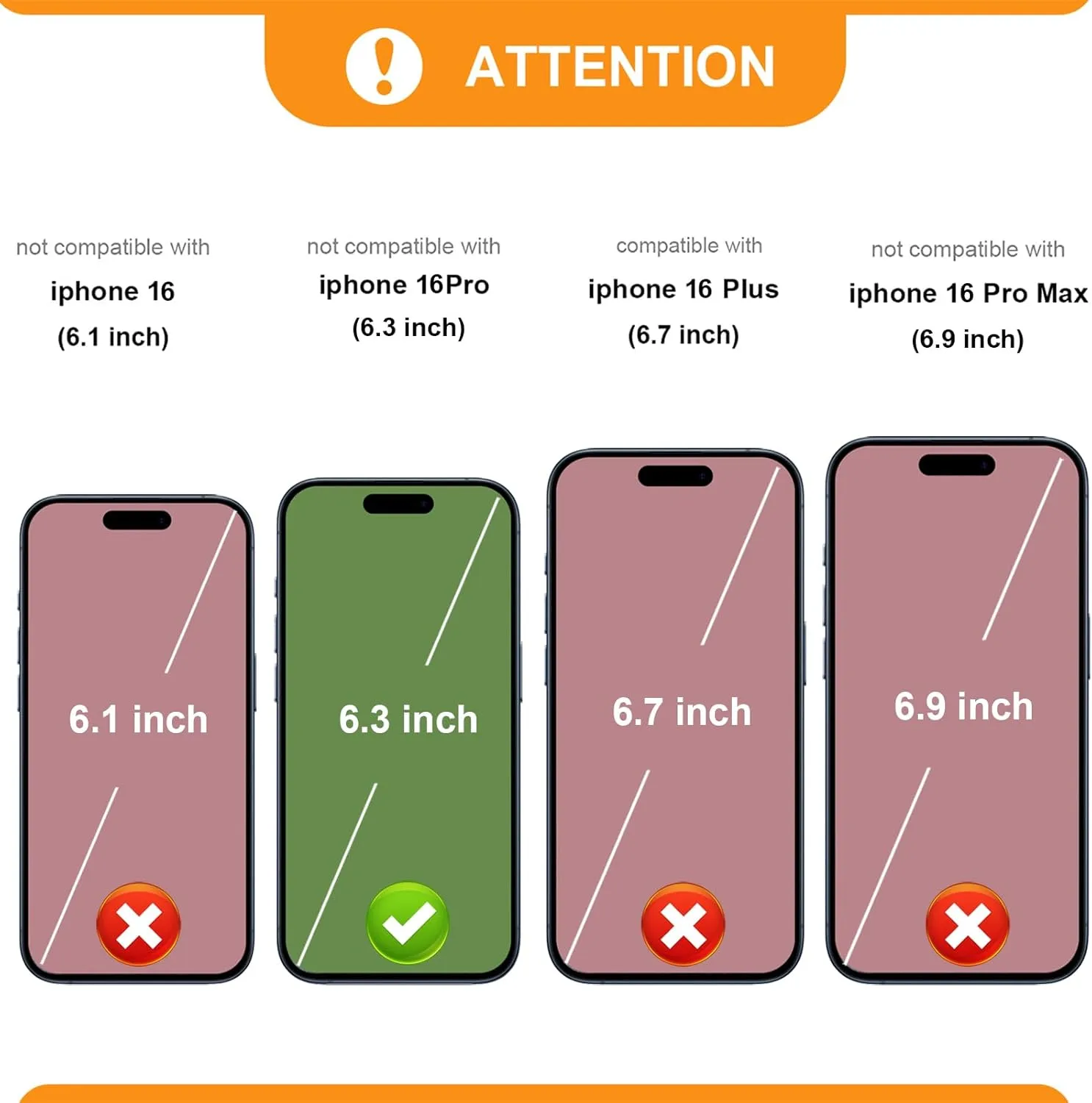 Bocasal Crossbody Wallet Case for iPhone 16 Pro with RFID Blocking Card Slot Holder, Magnetic Flip Folio Purse Case, PU Leather Zipper Handbag with Detachable Lanyard Strap 6.3 Inch 5G (Brown)