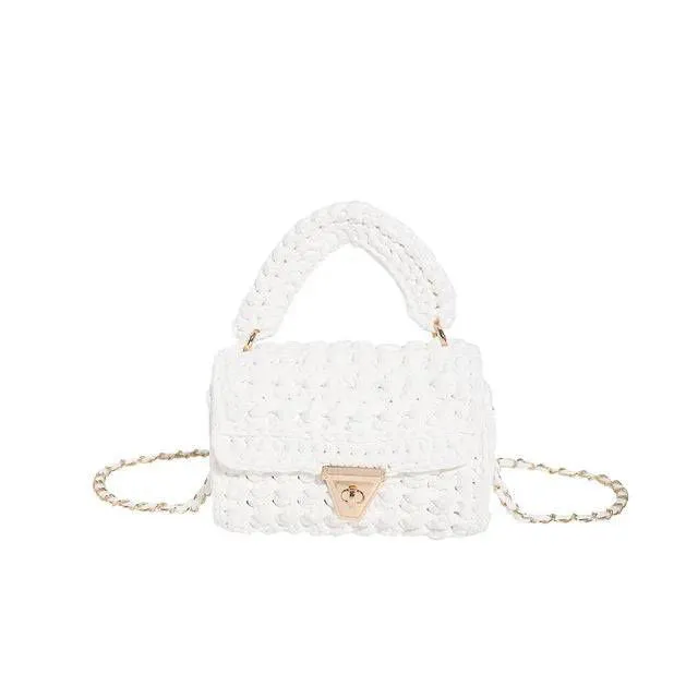 Boho Tassel Crossbody Bag – Woven Crochet Design for Every Occasion