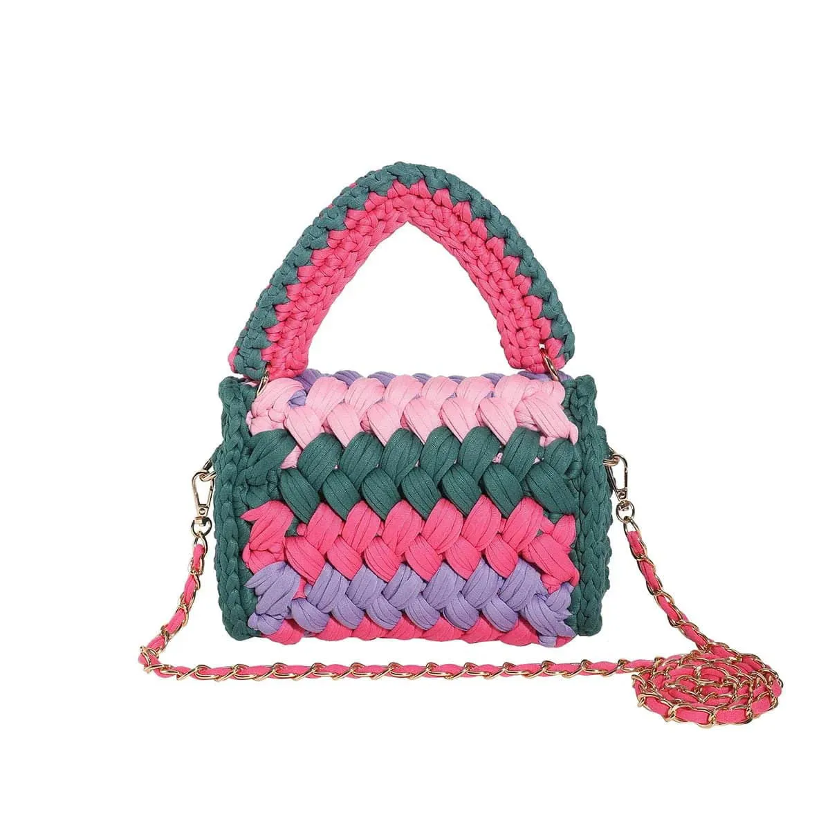 Boho Tassel Crossbody Bag – Woven Crochet Design for Every Occasion