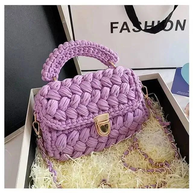 Boho Tassel Crossbody Bag – Woven Crochet Design for Every Occasion