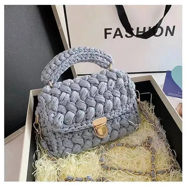 Boho Tassel Crossbody Bag – Woven Crochet Design for Every Occasion