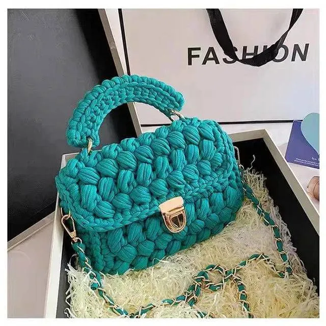 Boho Tassel Crossbody Bag – Woven Crochet Design for Every Occasion