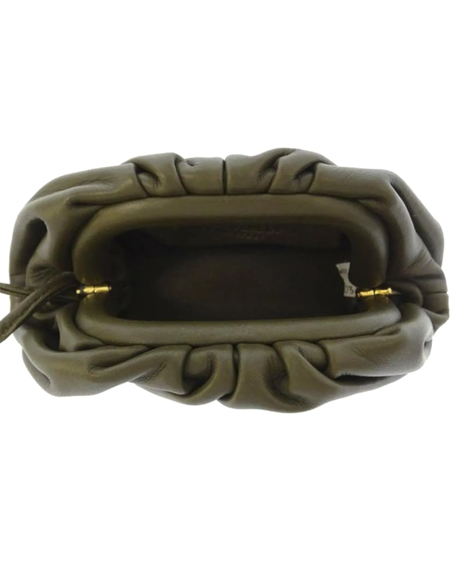 Bottega Veneta The Pouch Crossbody Bag Olive Green