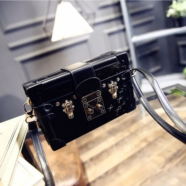box mini square mobile casual small ladies Excellent craftsmanship change retro bag glossy bag bag shoulder phone Customer-first approach new pu Fashion wild Messenger
