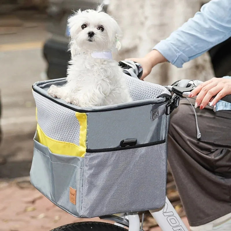 Breathable Carrying Dog Bike Basket