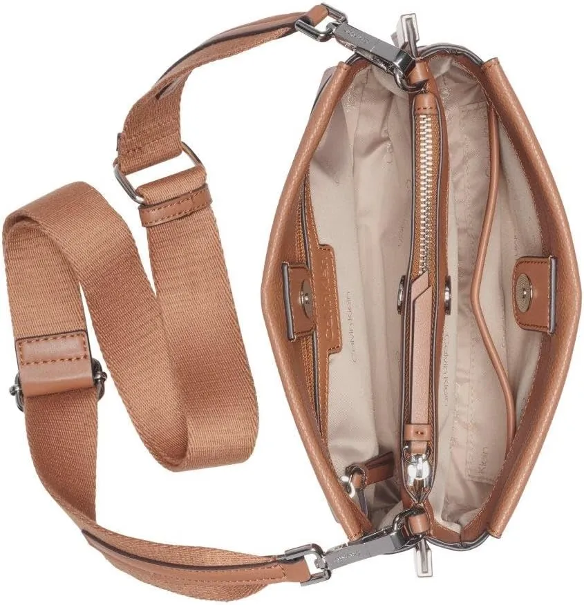 Calvin Klein Bianca Triple Compartment Crossbody