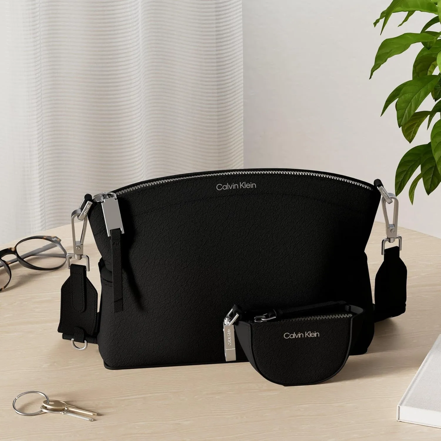 Calvin Klein Cypress 2 in 1 Top Zip Crossbody
