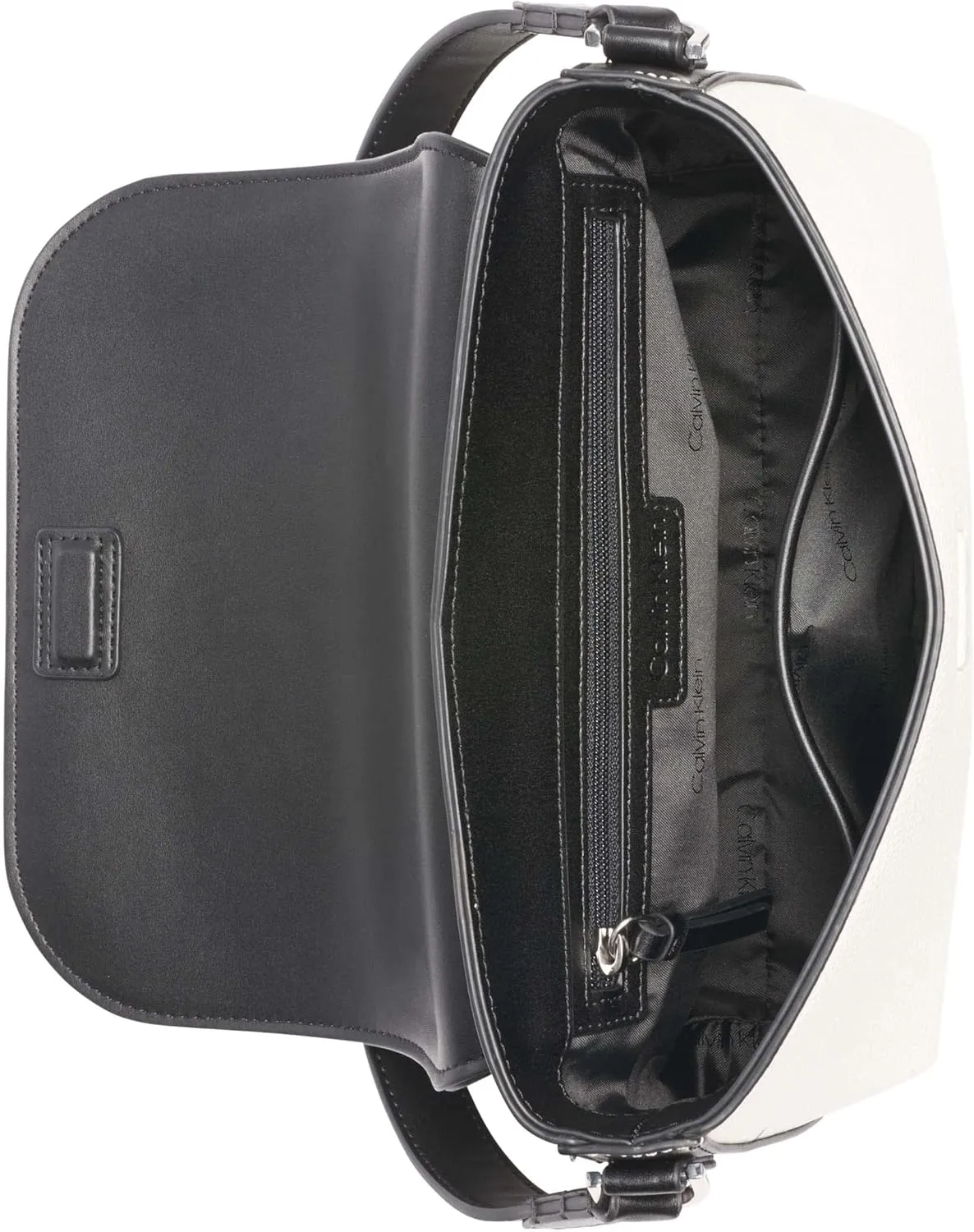 Calvin Klein Women's Millie 2 in 1 Flap Shoulder Bag & Crossbody