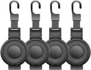 Car Seat Hooks for Nissan Skyline Quest Murano Rogue,Car Seat Hidden Hooks Car Handbag Hooks Multifunctional Hook,2 Four-A Black