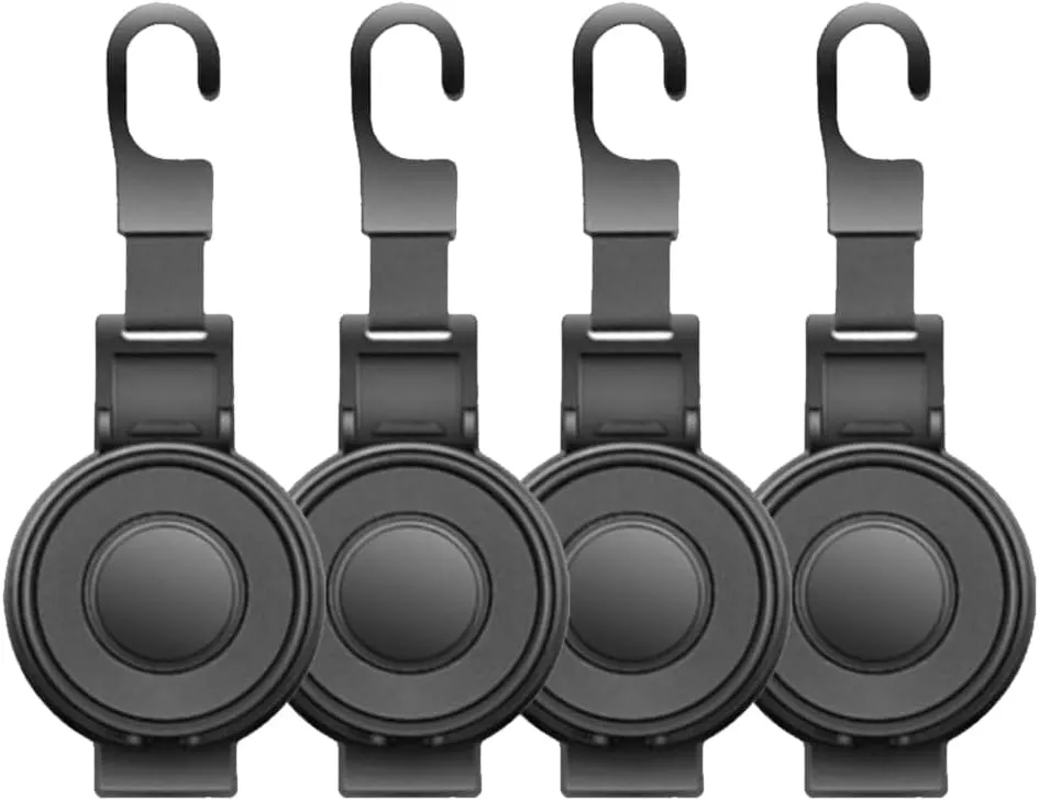 Car Seat Hooks for Nissan Skyline Quest Murano Rogue,Car Seat Hidden Hooks Car Handbag Hooks Multifunctional Hook,2 Four-A Black