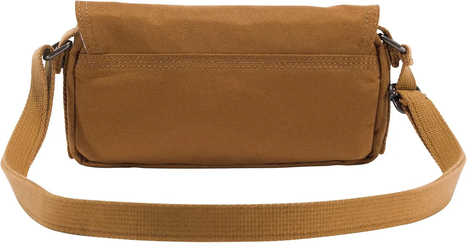 Carhartt Legacy Women's Essentials Crossbody Bag and Waist Pouch, Carhartt Brown