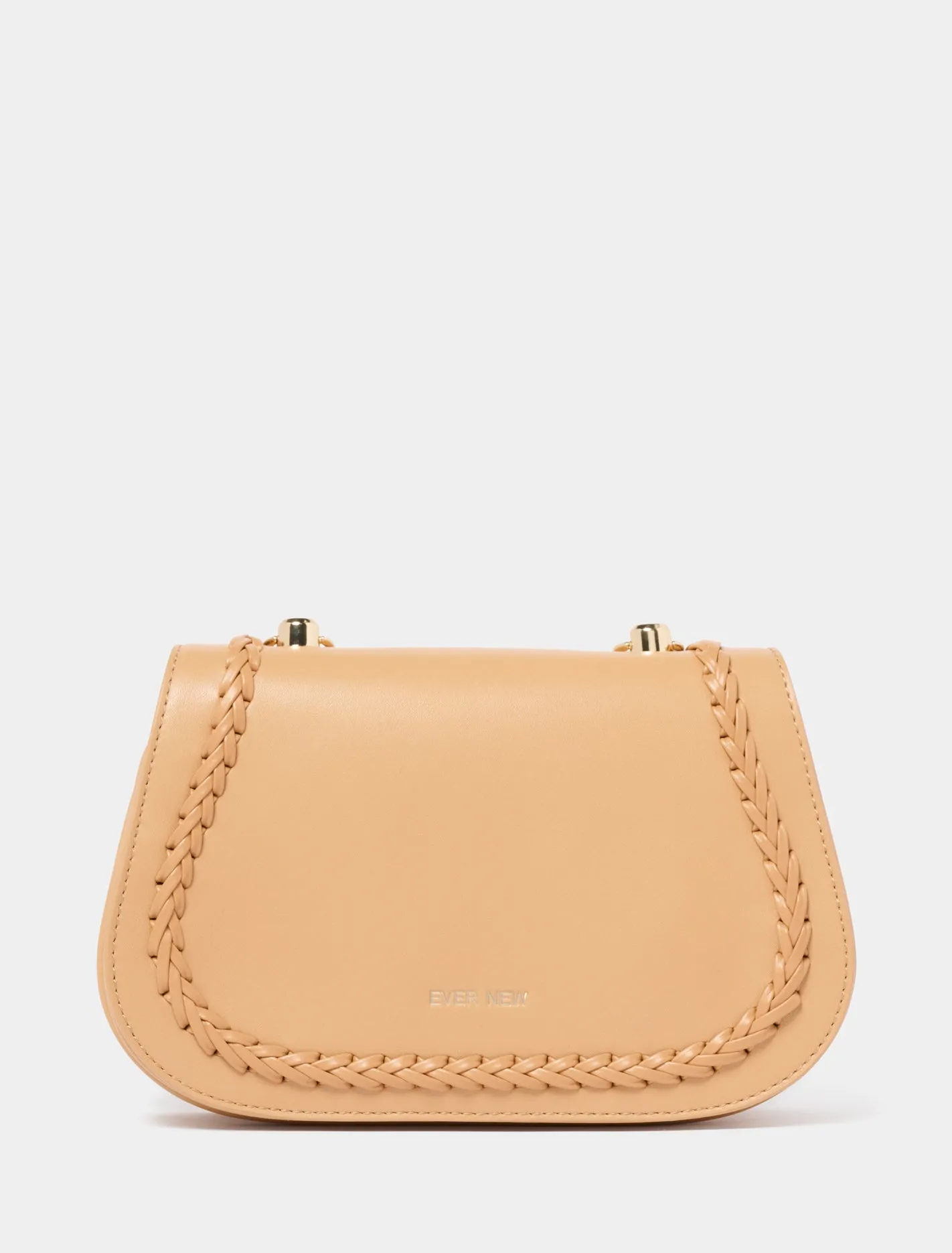 Cass Weave Detail Crossbody Bag
