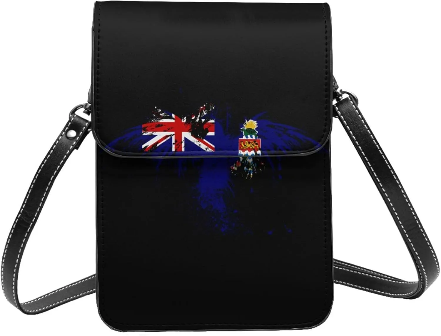 Cayman Islands Cayman Islanders Eagle Flag Small Crossbody Bag Is A Shoulder Bag Designed For Women And Girls Cell Phone Crossbody Wallet Purses With Card Slots Adjustable Strap
