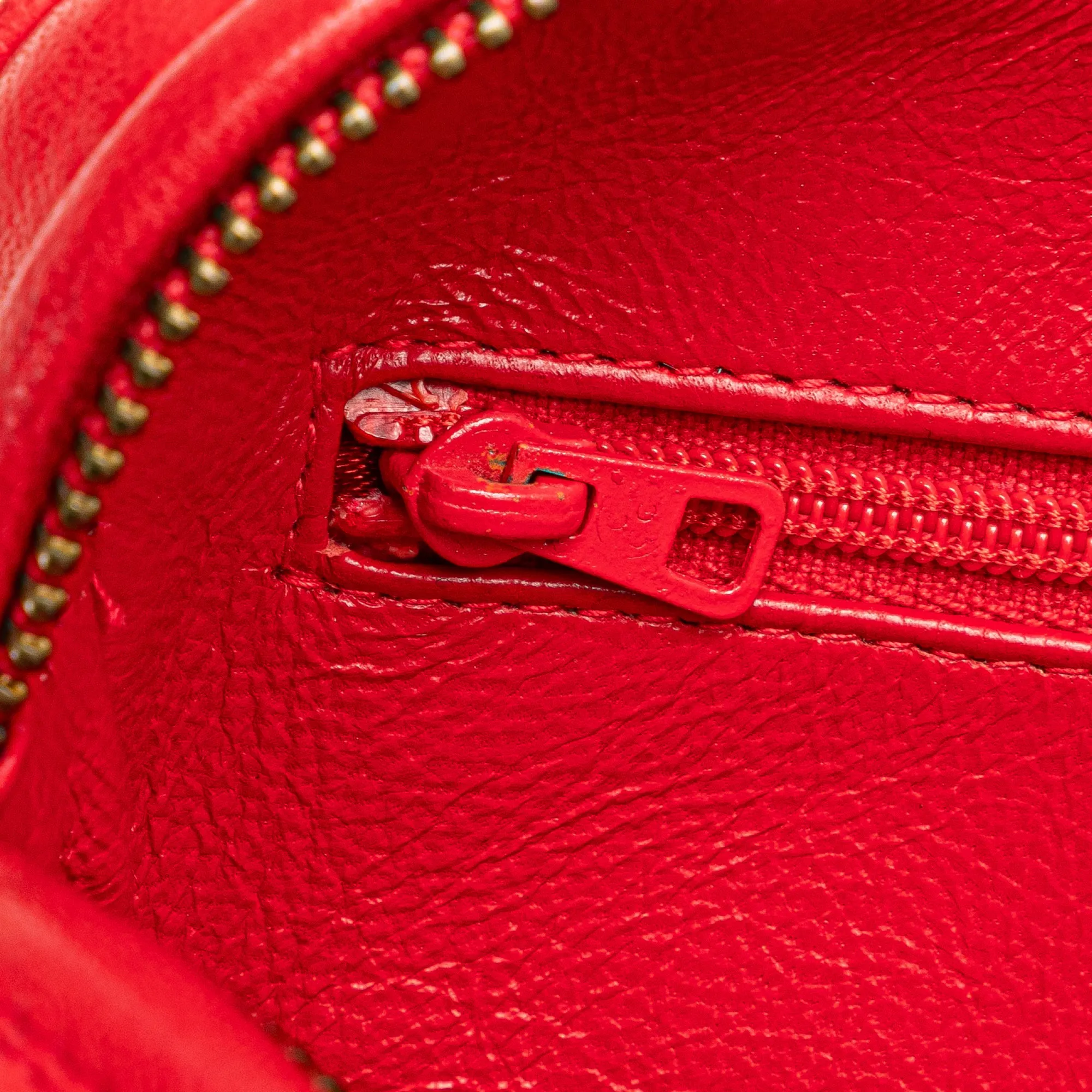 CC Quilted Lambskin Tassel Camera Bag