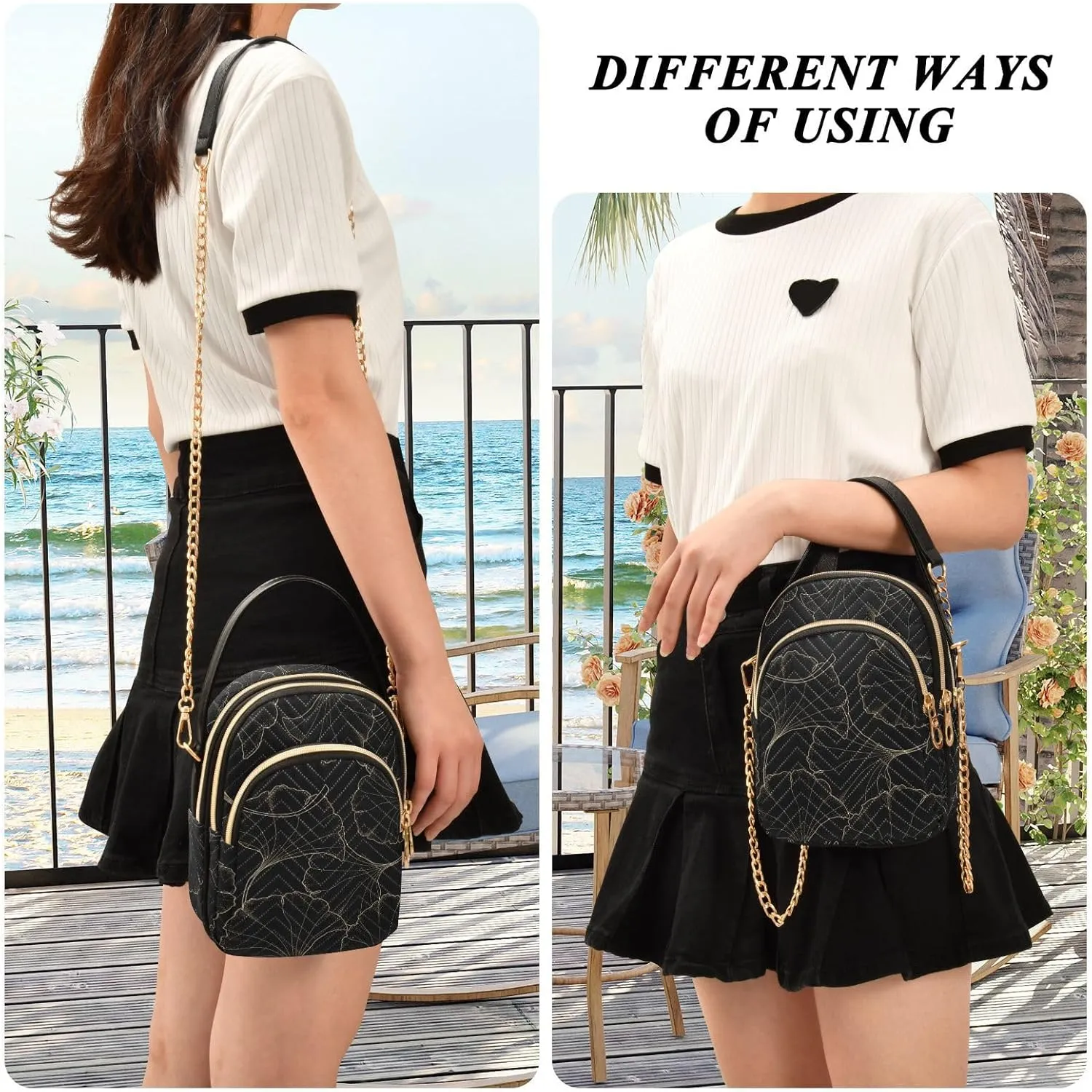 Cell Phone Purse Crossbody Handbag Durable Shoulder Bag Sturdy Travel Pouch