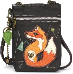 CHALA Crossbody RFID Cell Phone Purse - Women Nylon/Faux Leather Multicolor Handbag with Adjustable Strap Venture