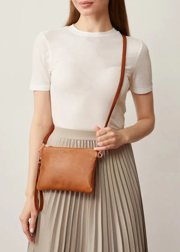 CHARLIE MIDDLETON Cedar Essential Crossbody Bag - Silver