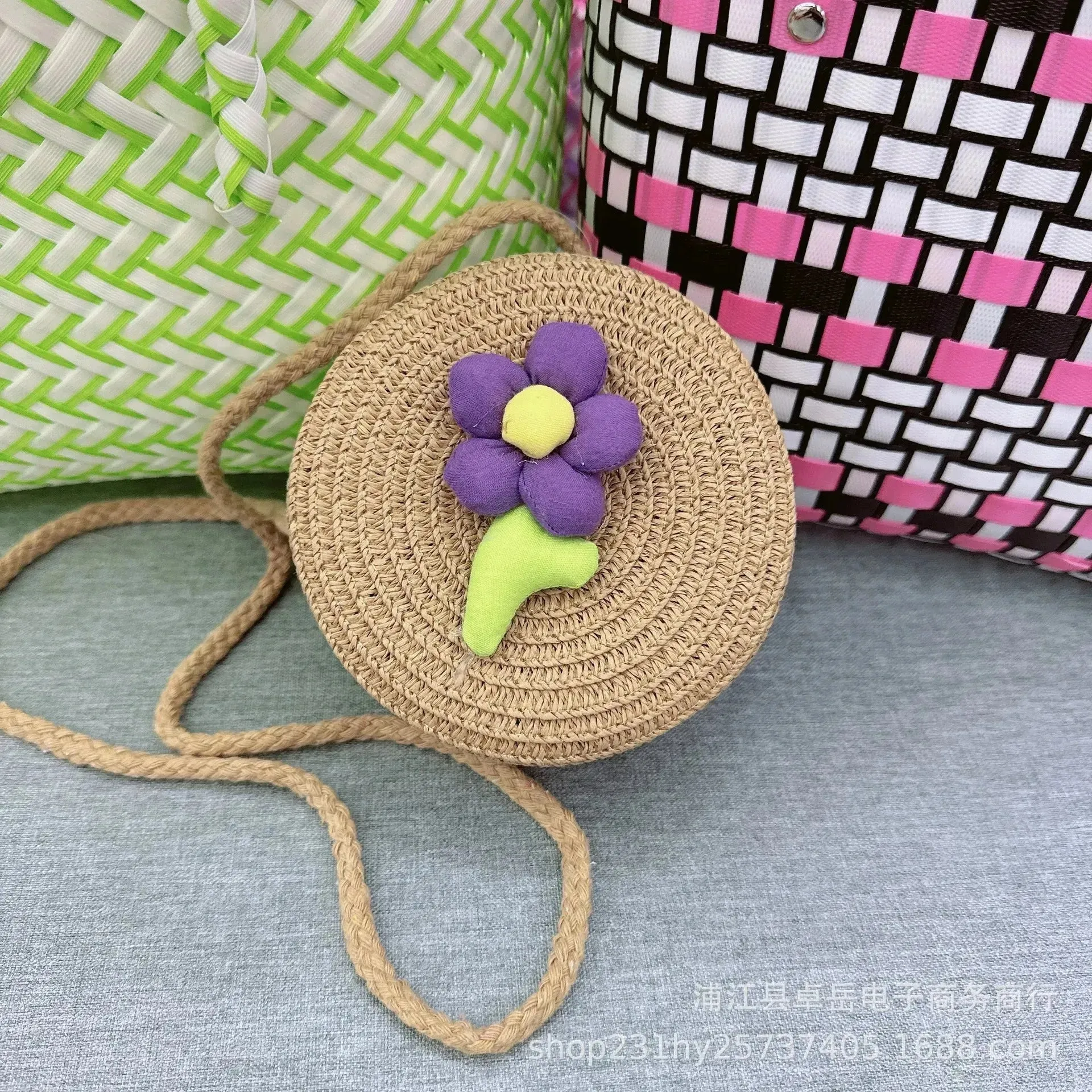 Charm and Character Jute Sling Bags