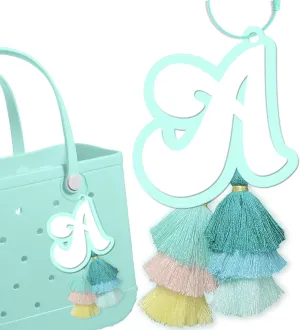 Charm Beach Bag with Tassel