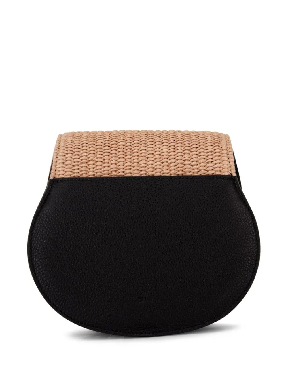 Chloè Marcie Raffia And Leather Crossbody Bag