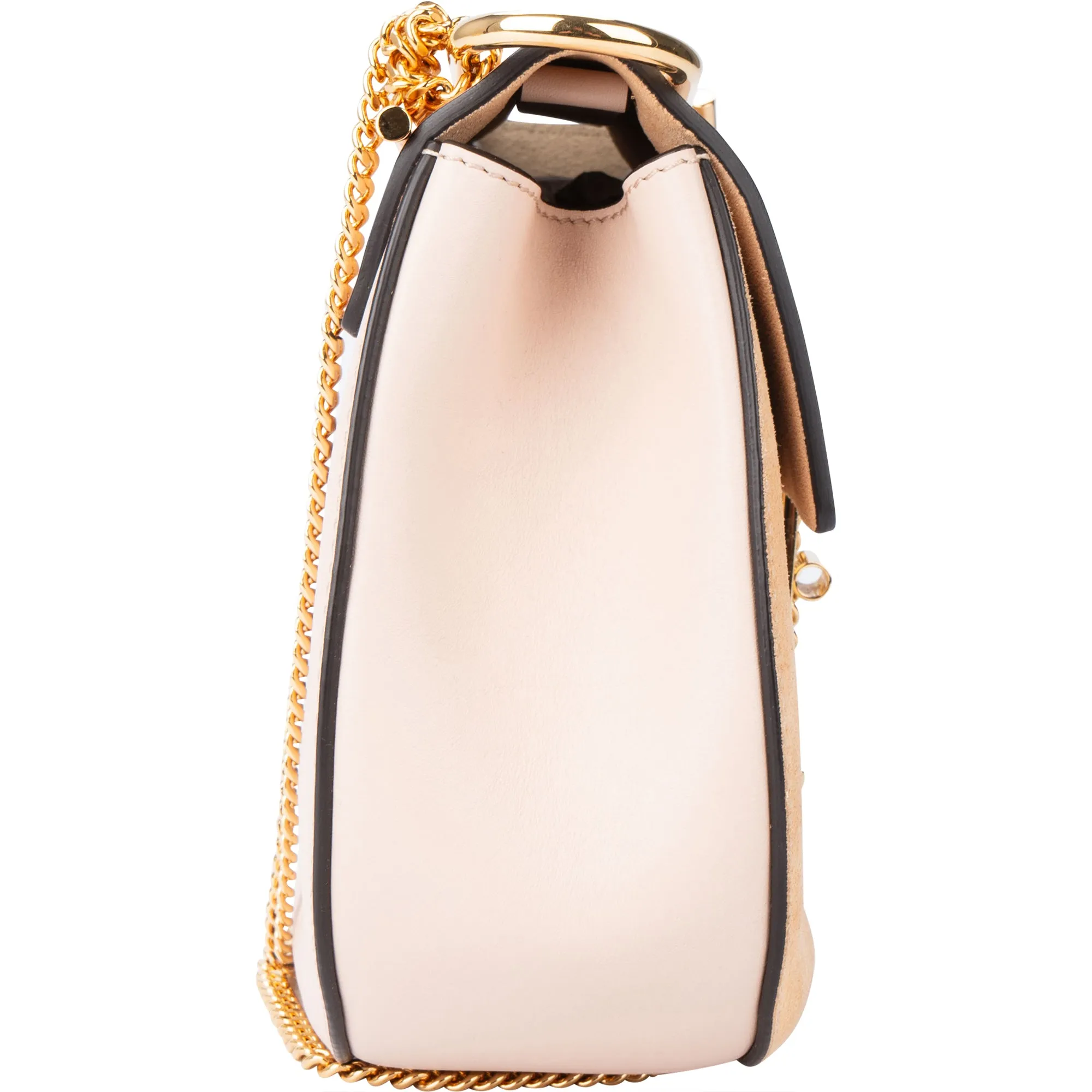 Chloe Suede Leather Drew Crossbody Bag