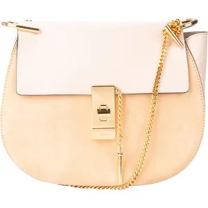 Chloe Suede Leather Drew Crossbody Bag