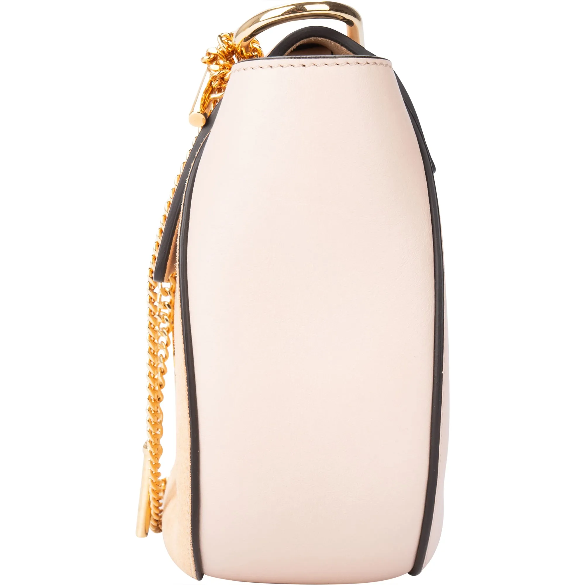 Chloe Suede Leather Drew Crossbody Bag
