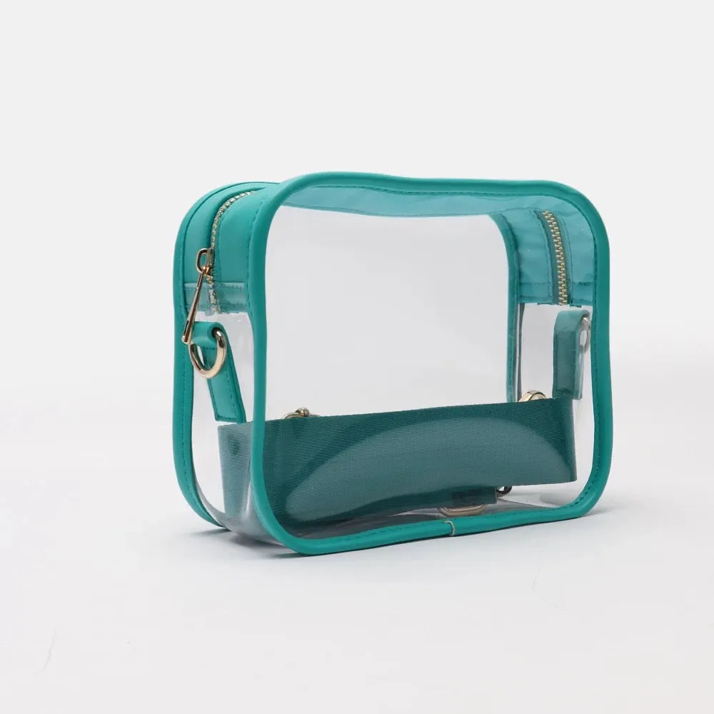 Clear Bag with Matching Strap
