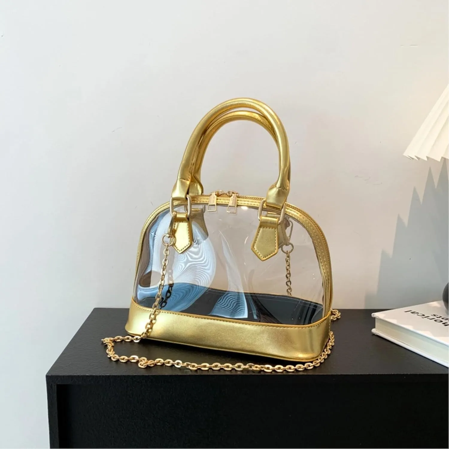 Clear Purse Stadium Approved Clear Crossbody Bag Shoulder Bag Women Handbag Purses Concerts Sports Events Festivals