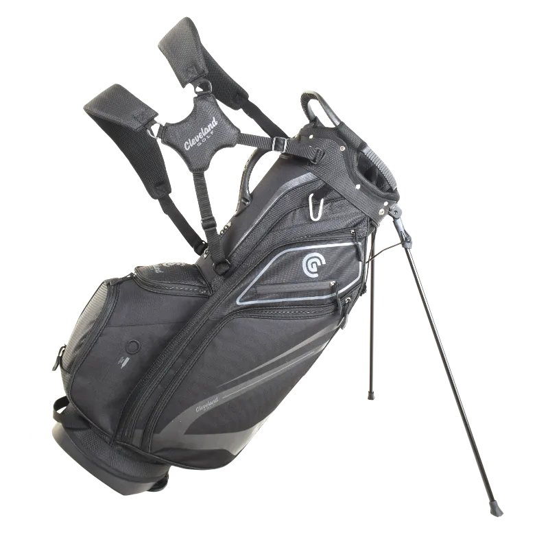 Cleveland Golf Bag | Saturday Stand | Black