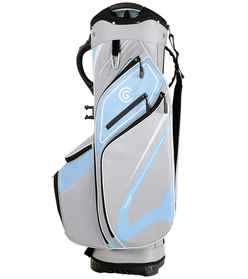 Cleveland Lightweight Women's Cart Golf Bag - Blue/Grey