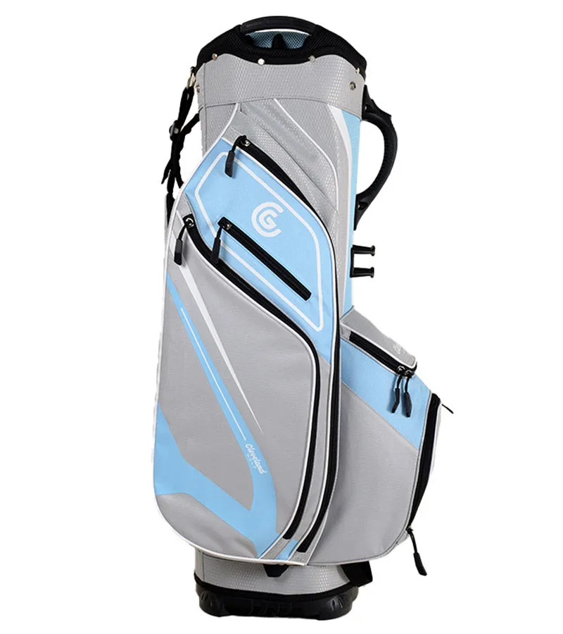 Cleveland Lightweight Women's Cart Golf Bag - Blue/Grey