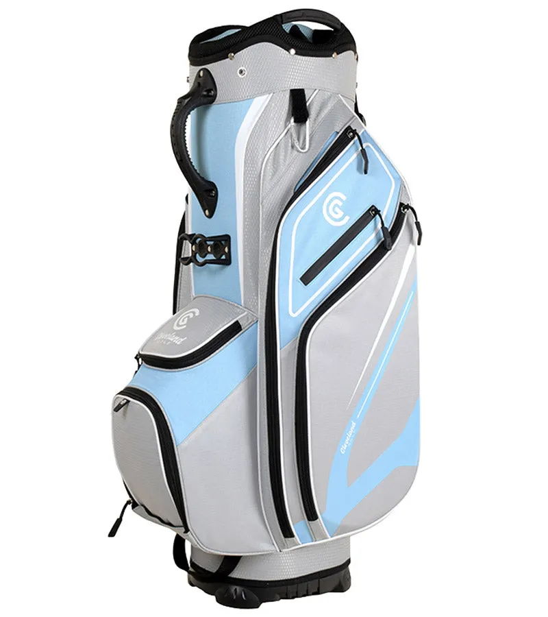 Cleveland Lightweight Women's Cart Golf Bag - Blue/Grey
