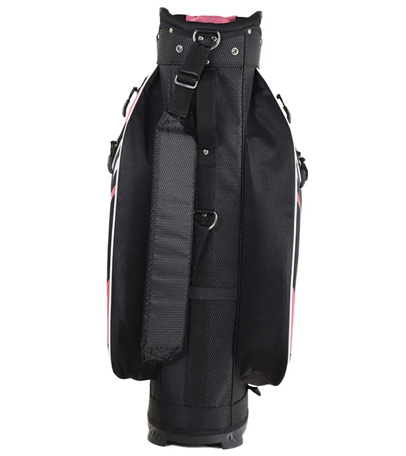 Cleveland Lightweight Women's Cart Golf Bag - Pink/Black
