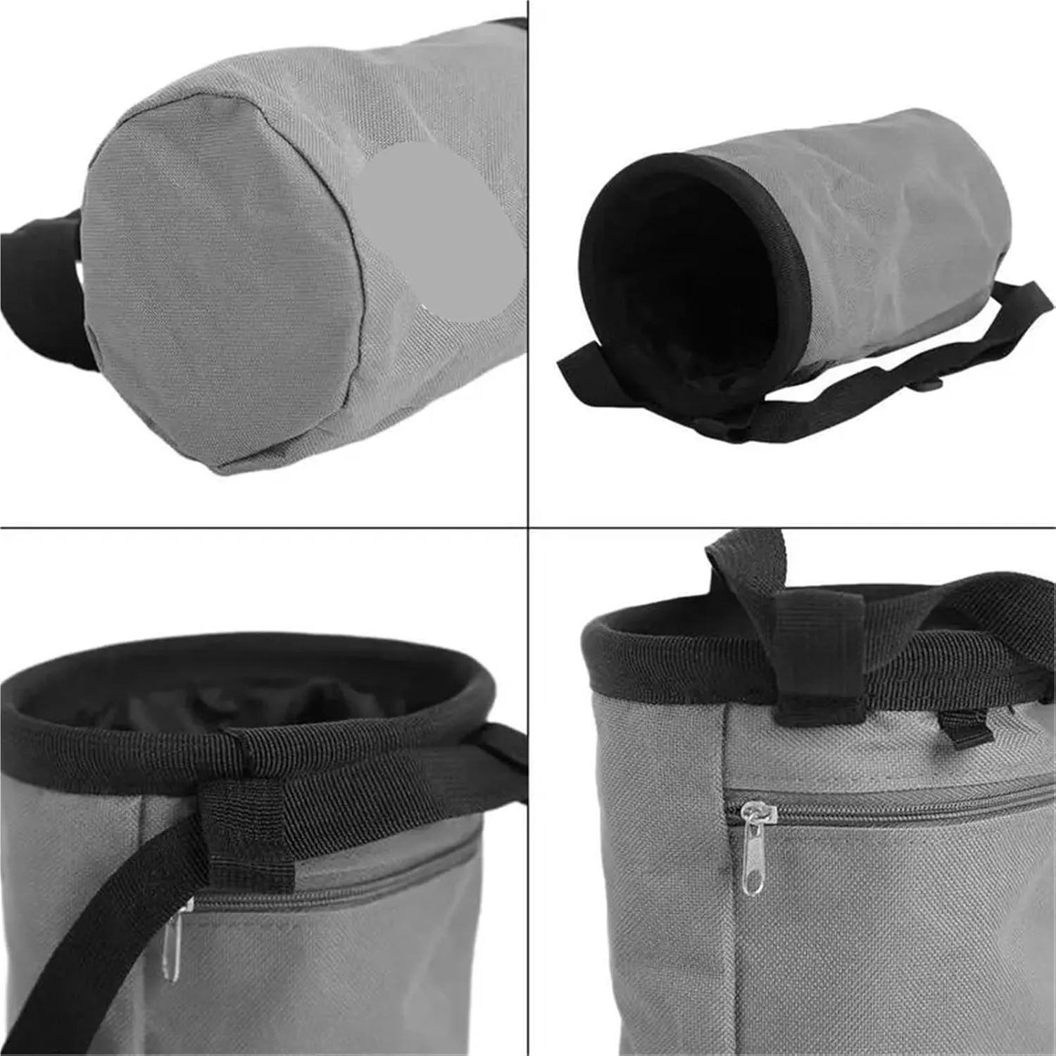 Climbing Powder Bag Rock Climbing Chalk Bag Waterproof Weight Lifting Pocket Magnesia Sack Outdoor Climbing Equipment Bouldering Magnesia Pouch