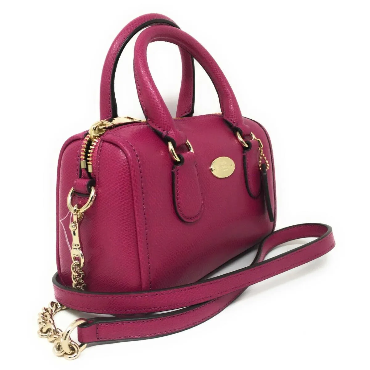 COACH CROSSGRAIN LEATHER BENNETT CROSSBODY BAG