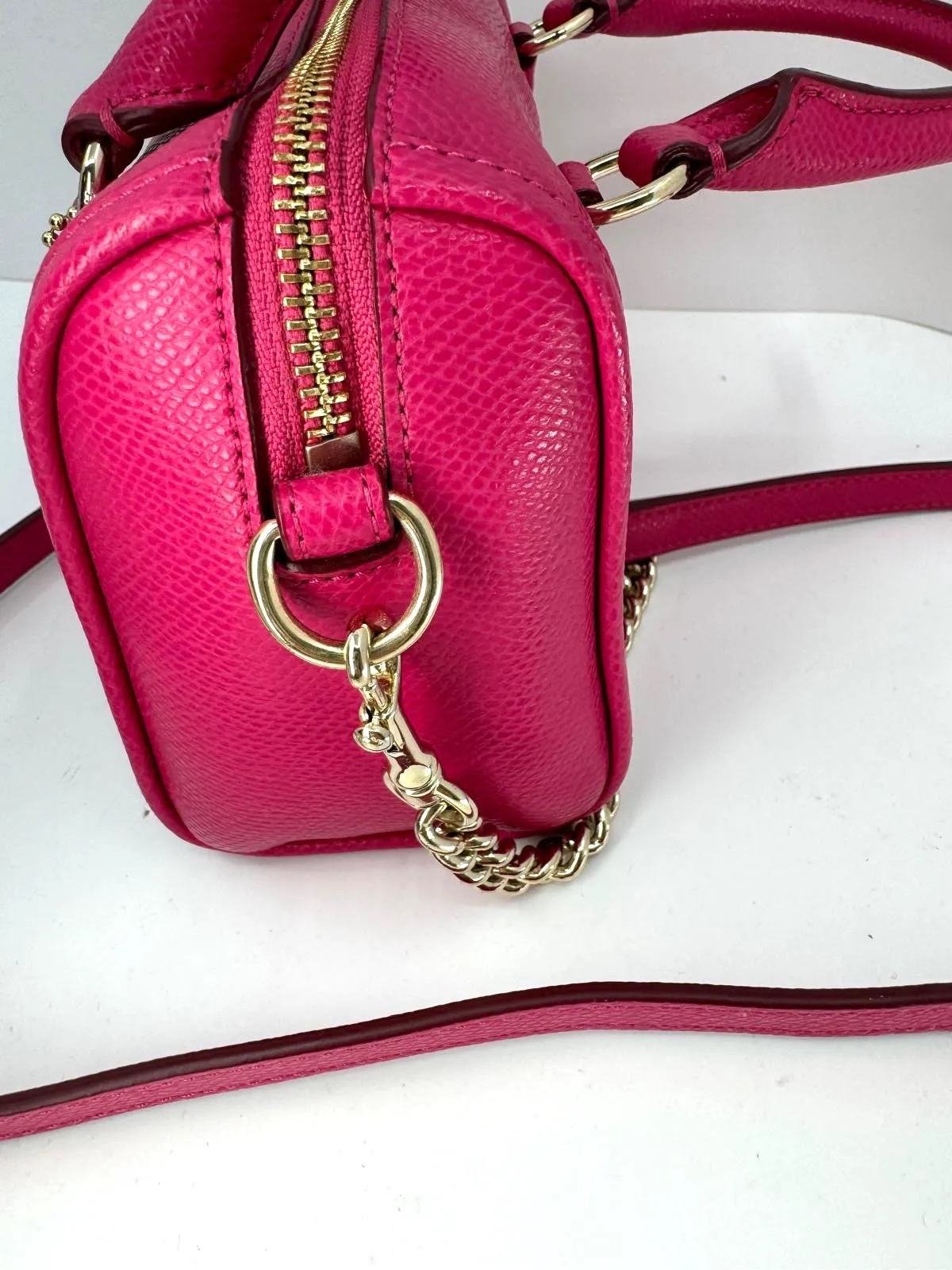COACH CROSSGRAIN LEATHER BENNETT CROSSBODY BAG