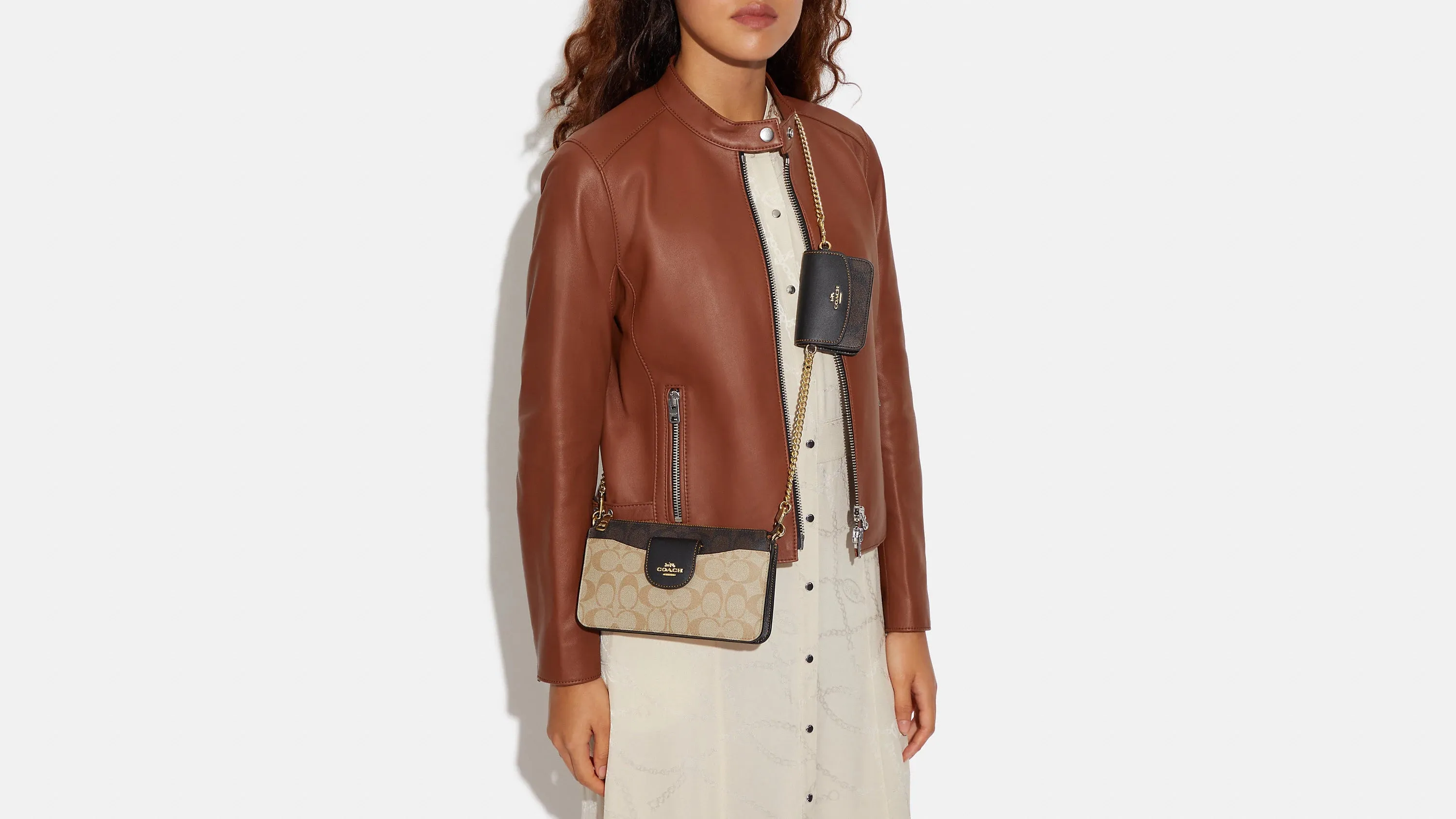 COACH MONOGRAM CROSSBODY BAG
