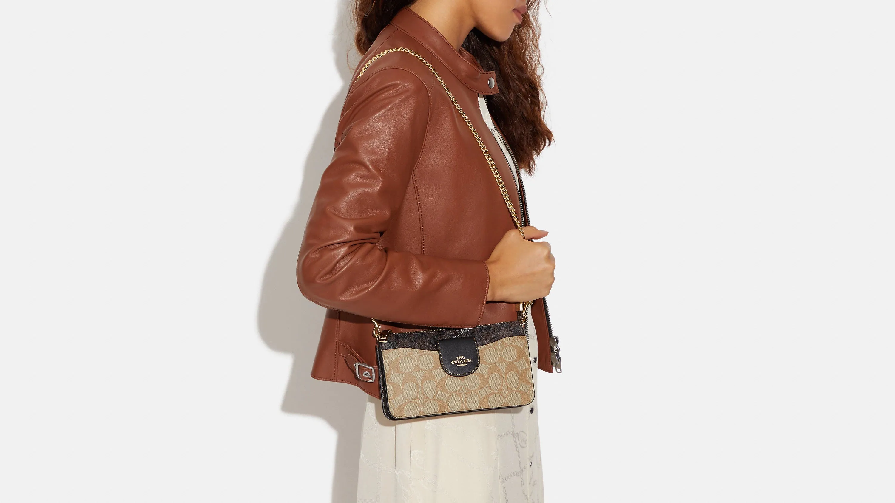COACH MONOGRAM CROSSBODY BAG