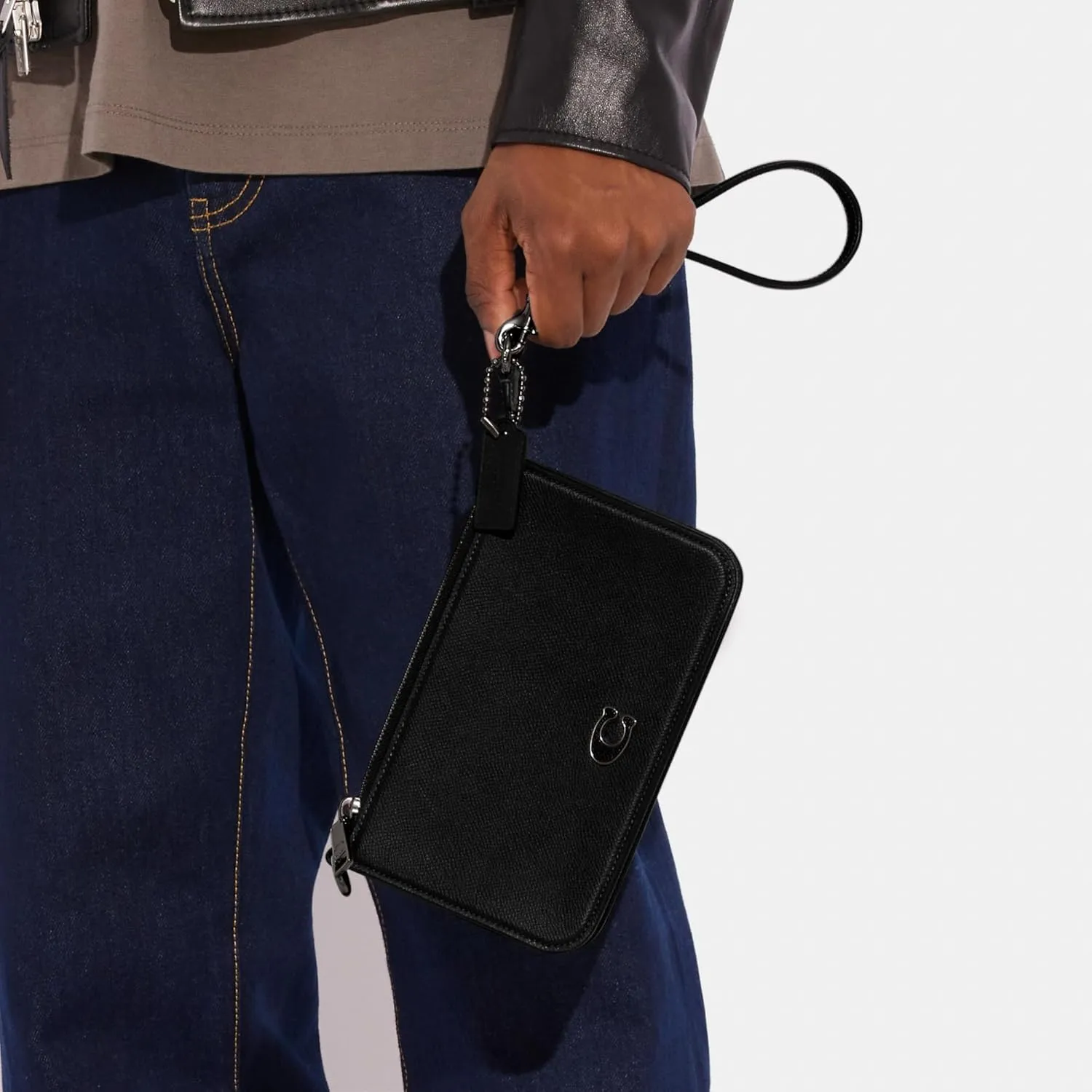 Coach Unisex Pouch Bag