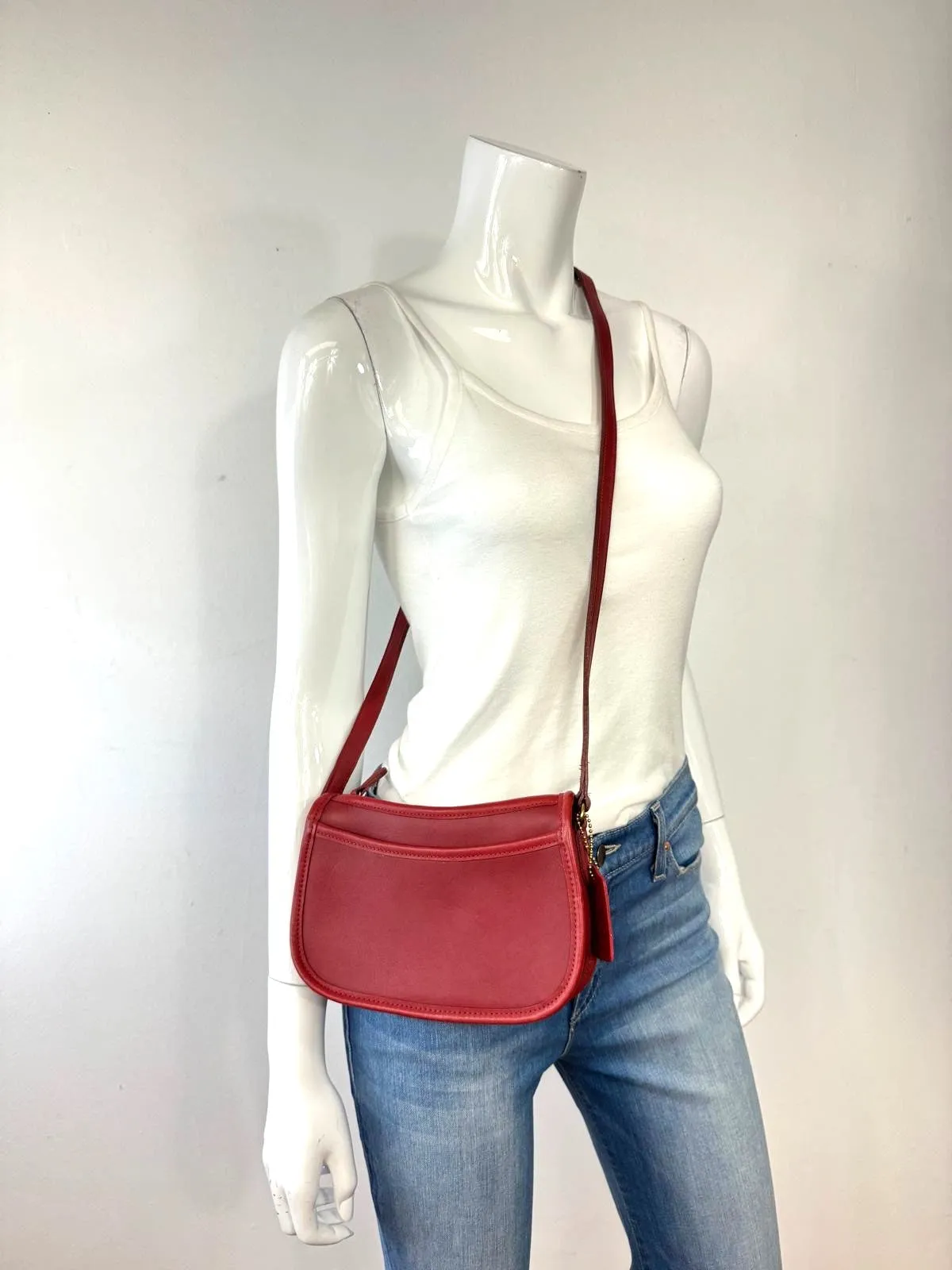 COACH VINTAGE WENDIE LEATHER CROSSBODY BAG