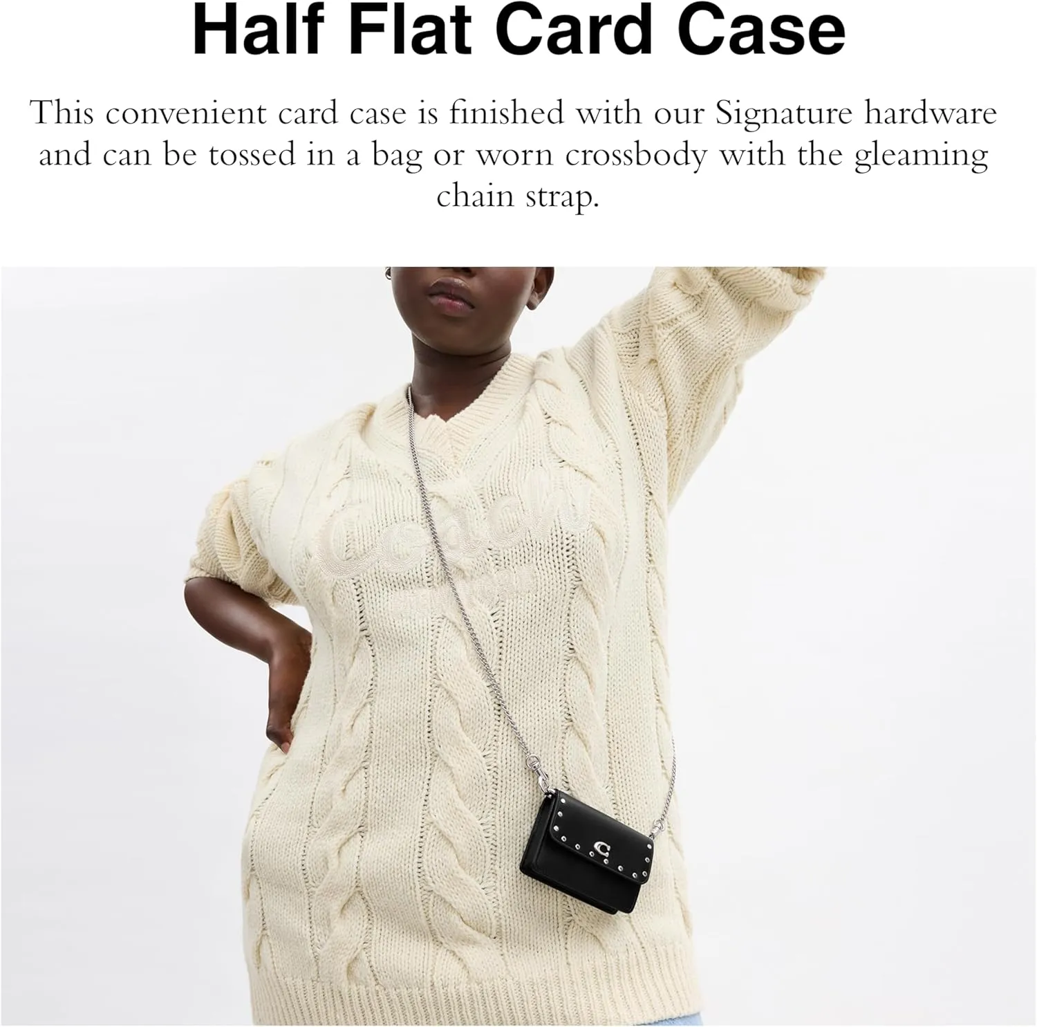 Coach Women's Half Flap Card Case