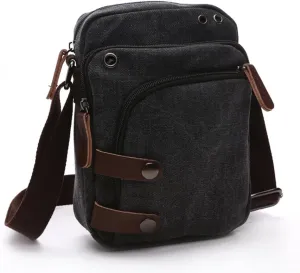 Collsants Mini Crossbody Bags for Women and Men - Small Purses and Handbags - Travel Bag - Canvas Shoulder Purse