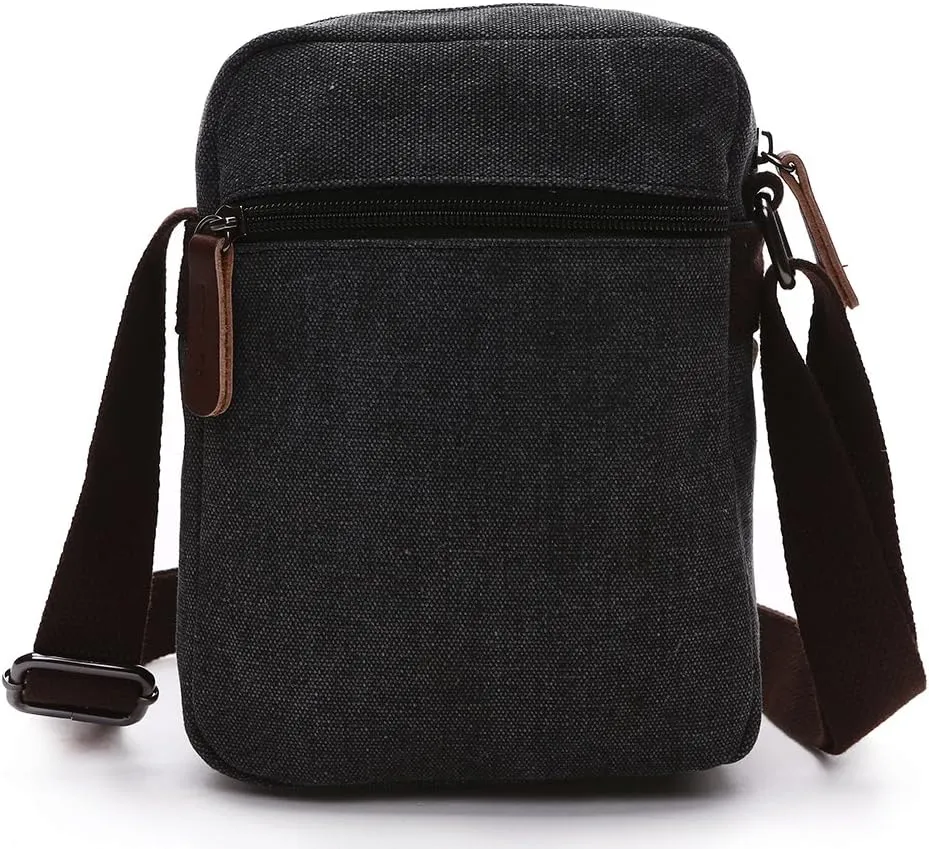 Collsants Mini Crossbody Bags for Women and Men - Small Purses and Handbags - Travel Bag - Canvas Shoulder Purse