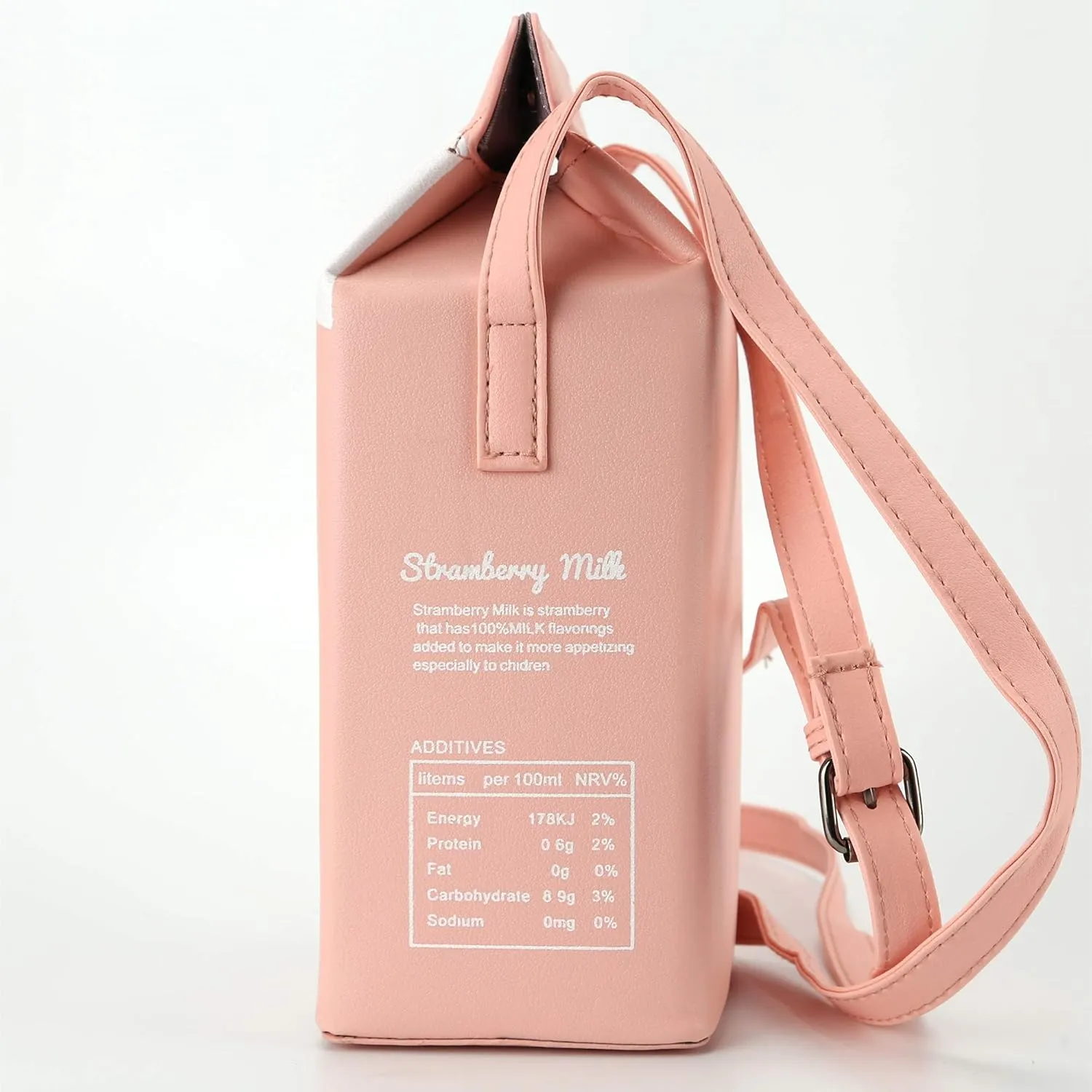 Cow appearance Milk Box CrossBody Purse Bag,PU Phone Shoulder Wallet for Women Girl