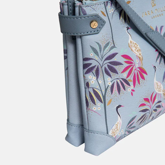 Crane Garden Zip Top Crossbody