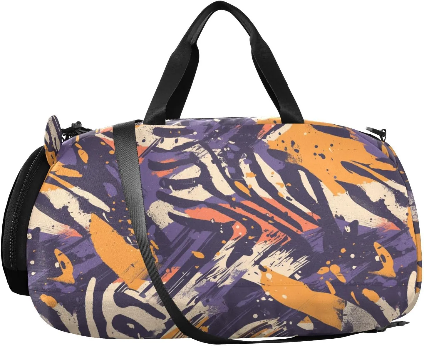 Cross Body Purse with Shoes Compartment Fashion Handbags for For Hiking Traveling