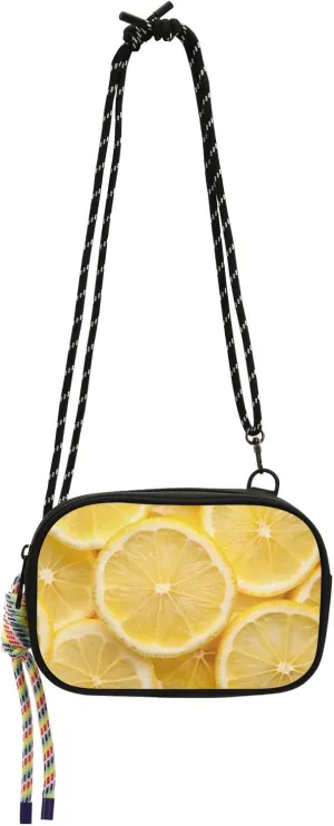 Crossbody Bag Citrus Slices Cell Phone Purse Wallet with Credit Card Slots Multicolor Handbag with Adjustable Strap Fits Phone Keys And More