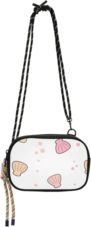 Crossbody Bag Cute Colorful Seashell Cell Phone Purse Wallet with Credit Card Slots Multicolor Handbag with Adjustable Strap Fits Phone Keys And More